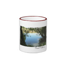 Reflexiones enmarcadas tazas de café