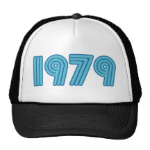 Refresque el diseño 1979 gorros bordados