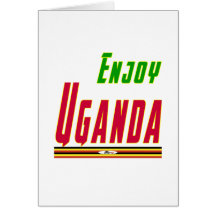 Refresque los diseños para Uganda Tarjeta