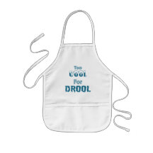 Refresqúese también para el Drool Delantales