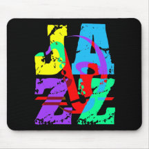 Refresqúese y jazz de la cadera alfombrilla de raton