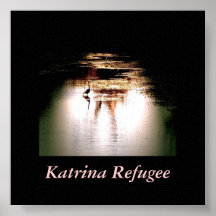 Refugiado de Katrina Poster
