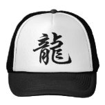 Regalo chino de la caligrafía del dragón del zodia gorros bordados