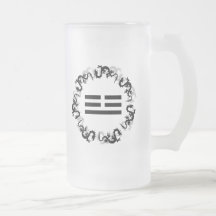 Regalo chino del Trigram del dragón Taza