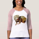 Regalo de la imagen del hurón camiseta