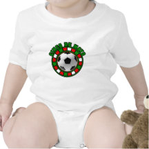 Regalo de México del futbol del fútbol de Cinco de Trajes De Bebé