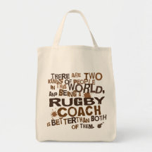 Regalo del coche del rugbi bolsa