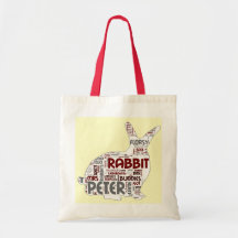 Regalo del conejo de conejito de pascua bolsas