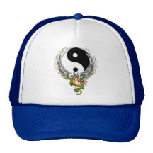 Regalo del dragón de Yin Yang Gorras