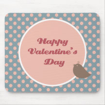 Regalo del el día de San Valentín Alfombrillas De Raton