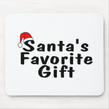 Regalo del favorito de Santas Alfombrillas De Raton