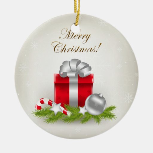 Regalo del navidad ornamento de reyes magos