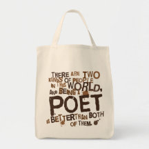 Regalo del poeta bolsa
