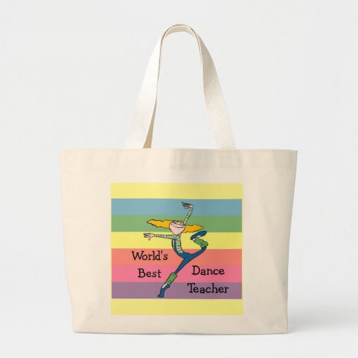 Regalo del profesor de la danza bolsa
