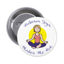Regalo divertido de la yoga de Bikram Pin