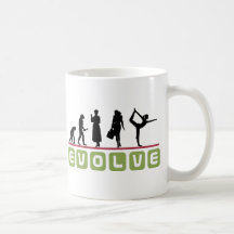 Regalo divertido de la yoga taza de café