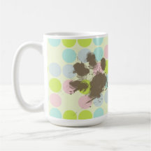 Regalo divertido del dueño del perro; Colores en c Taza