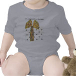 Regalo dulce del bebé de la cigüeña trajes de bebé