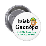 Regalo irlandés del abuelo pins