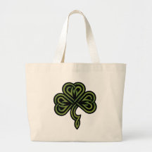 Regalo irlandés del trébol bolsa