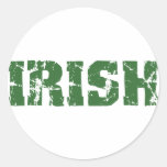 Regalo irlandés etiqueta