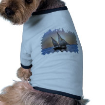 Regalo perfecto:  Viaje del viaje de la vela Camisa De Perrito
