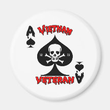 Regalos 1972 a 1973 del veterano de Vietnam Imanes Para Frigoríficos