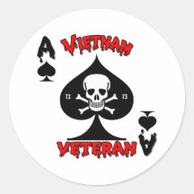 Regalos 1972 a 1973 del veterano de Vietnam Pegatina