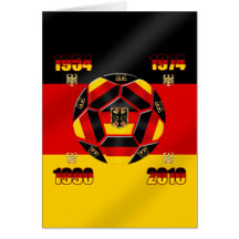Regalos 2010 del wm de Fußball Deutschland Felicitacion