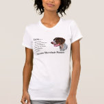Regalos alemanes del indicador de pelo corto camiseta