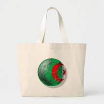 Regalos argelinos del balón de fútbol de la bander bolsa