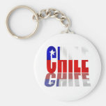 Regalos chilenos de la reflexión del logotipo de l llavero personalizado