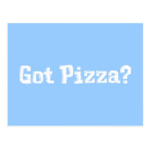 Regalos conseguidos de la pizza postal