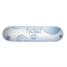 Regalos de Argentina: Hola/Hola + Cara sonriente Tabla De Patinar