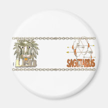 Regalos de la amistad del zodiaco del sagitario de iman