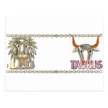 Regalos de la amistad del zodiaco del tauro de Val Tarjeta Postal