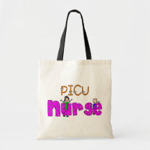 Regalos de la enfermera de PICU Bolsas Lienzo