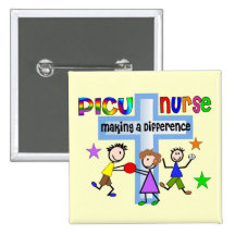 Regalos de la enfermera de PICU Pins