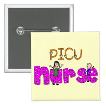 Regalos de la enfermera de PICU Pins