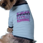 Regalos de la gimnasia para los gimnastas ropa de perros