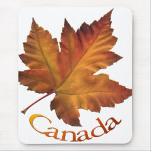 Regalos de la hoja de arce de Mousepad Canadá del  Tapetes De Ratones