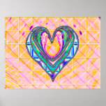 Regalos de la impresión del corazón impresiones