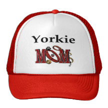 Regalos de la mamá de Yorkie Gorras De Camionero