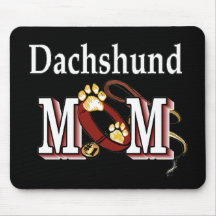 Regalos de la mamá del Dachshund Tapetes De Ratones