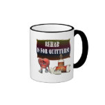 Regalos de las camisetas de la cerveza de la rehab tazas