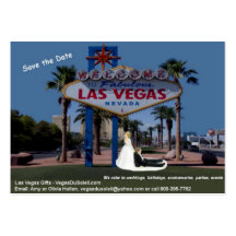 Regalos de Las Vegas - tarjeta de visita de VegasD