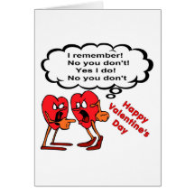 Regalos de los día de San Valentín Tarjeta