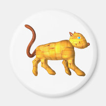 Regalos de madera de la amistad del gato de Valxar Imanes De Nevera