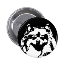 Regalos de Pomeranian - botón Pin