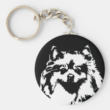 Regalos de Pomeranian - llavero
